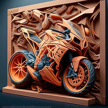 3D model KTM Super Duke GT (STL)